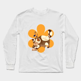 Catto playing Long Sleeve T-Shirt